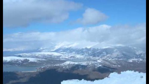 Monte San Franco (AQ) con sci alpinismo