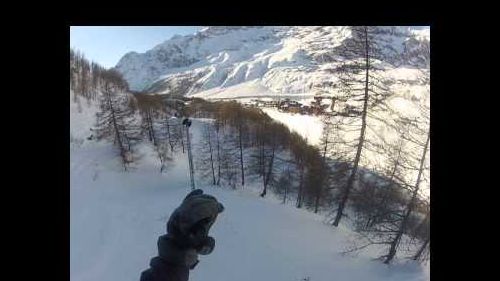 March skiing at while pass, washington