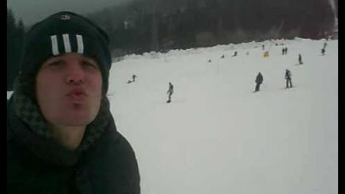 Snowboard in Tarvisio - Riding or trying to do it!