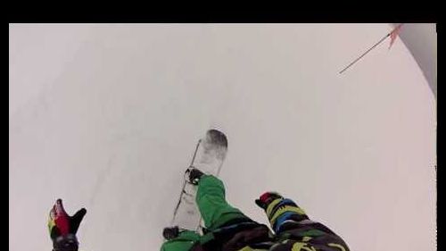 snowboard clip (gopro)