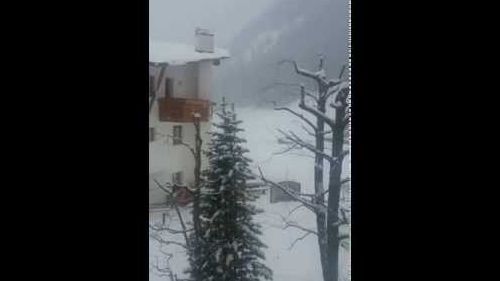 Corvara in badia neve e neve