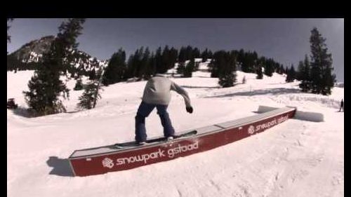 Snowpark Gstaad: Snowboard Springin' - 27-03-2013