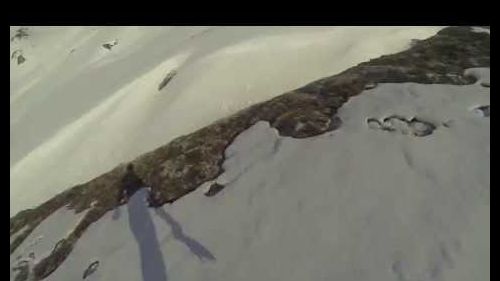 Laax 2013 - Losing Snowboard FAIL