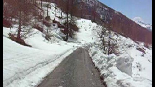 Strada per diga Rochemolles