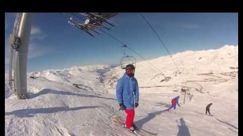 Val thorens offpist skiing