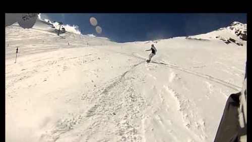 My snowboarding trips to Sölden and Laax filmed with Contour+ 2 action camera