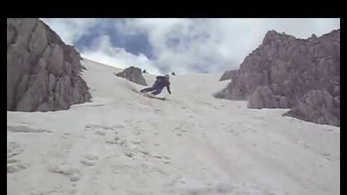 Ovindoli canali 6 Giugno 2013 ancora sci & snowboard