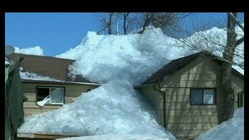 'ice tsunami' video, photos: wall of ice rises out of lake, destroys homes