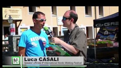 International Nordic Walking Festival a Cogne (AO) - Intervista a Luca Casali