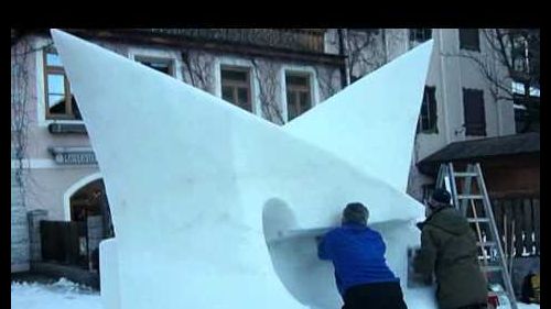 San Candido   23° festival internazionale sculture di ghiaccio