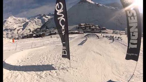 Backflip tignes 2012