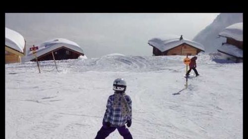 Belalp van de pistes, laatste stukje terug naar huisje