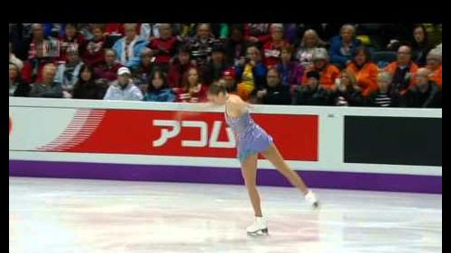 Carolina kostner - 2013 word figure skating championships - short program - canada ontario london