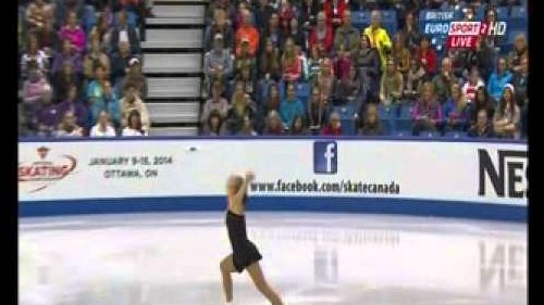 Veronik mallet - skate canada 2013 - fs