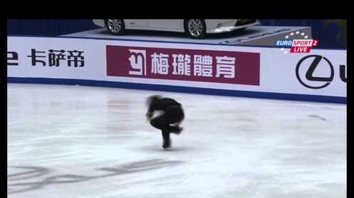 2013 isu cup of china - men short program - takahiko kozuka ( jpn )