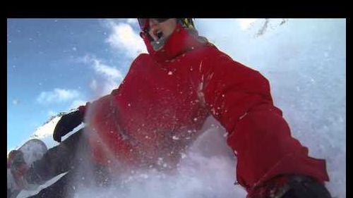 Welcome winter!! snowboard gopro hero 3
