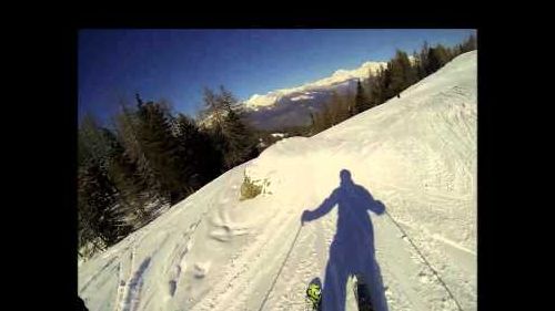 Pila / courmayeur skiing