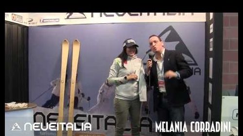 Melania corradini a neve italia: