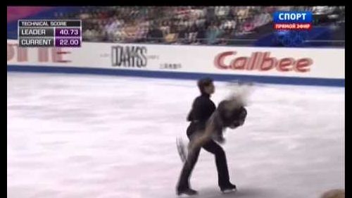 2013 isu gp - nhk trophy -free dance-piper giller/ paul poirier (can)