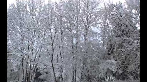 La nevicata in Valle Seriana