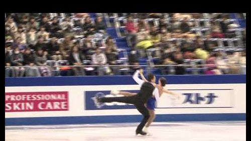 1 v. davankova / a. deputat (rus) - isu grand prix final 2013-14 junior pairs short program