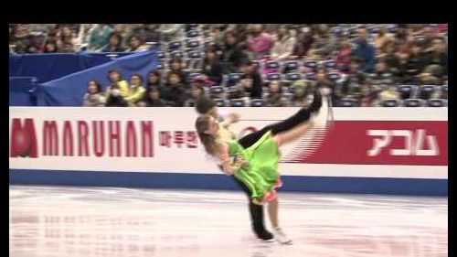 2 a. nazarova / m. nikitin (ukr) - isu grand prix final 2013-14 junior ice dance short dance