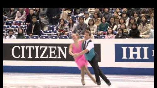 1 r. parsons / m. parsons (usa) - isu grand prix final 2013-14 junior ice dance short dance