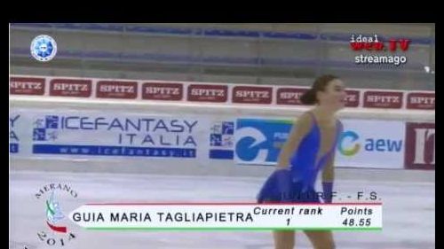 Guia maria tagliapietra (ita) -  triple/triple combo - fs campionato italiano 2013 merano