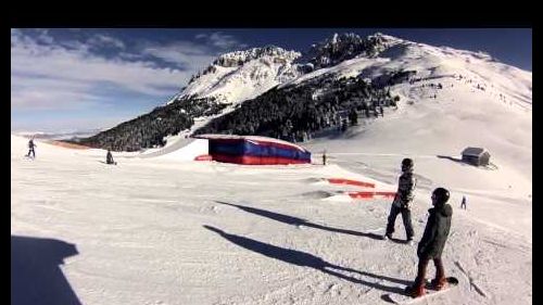 Obereggen Snowpark Opening 2013