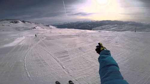 Laax day 7 -Daddy & Jodie skiing adventure