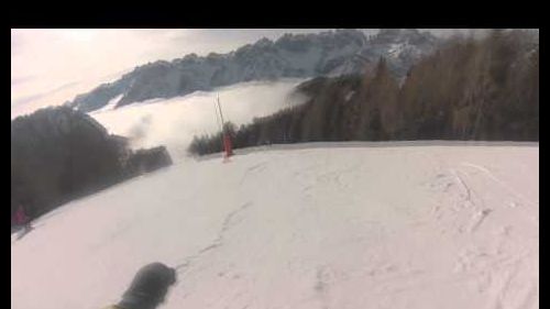 GoPro Hero3 Silver Edition HD: Skiing on Varmost (Forni Di Sopra - Italy)