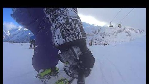 Ponte di legno tonale 28/12/113 sony as15 snowboard ski