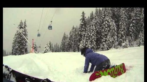 Snowboarding Davos Switzerland