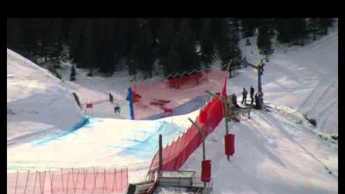 Nick Krause Wengen Training Run