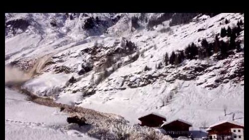 Lawine passeier südtirol - valanga alto adige - avalanche south tyrol pill moos beibach italy