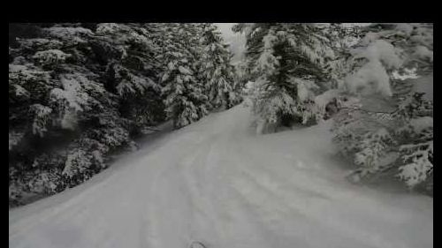 Drynafly  freeride a les gets 02/02/2014