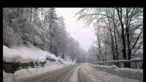 forte nevicata a tarvisio 09/02/2014