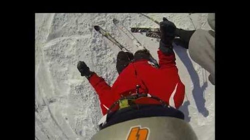 Gopro skiing in Limone Piemonte 2014