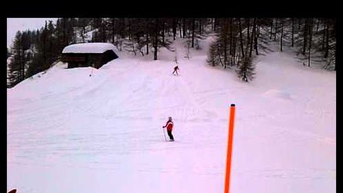 Clare and Sophie's Olympic Jumps, Courmayeur, Italy 21st February 2014