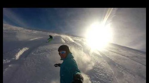 session snowboard les 2 Alpes 2014