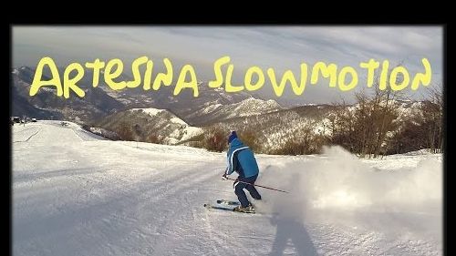 ARTESINA SKI SLOWMOTION