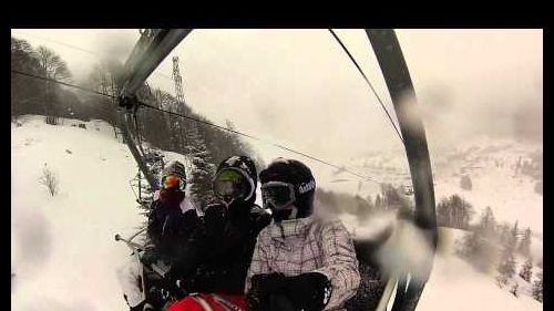 Snowsonic 2014 @ Piancavallo skiing gopro