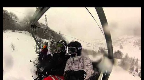 Snowsonic 2014 @ piancavallo skiing gopro