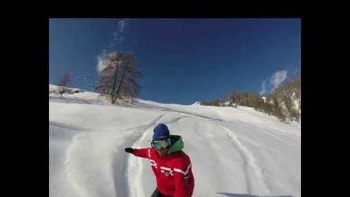 Pomeriggio di lezione ad antagnod ma in stile snowboardayas  champoluc ayas
