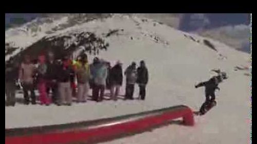 NEURO RAIL SESSION 16 3 2014 Obereggen snowpark