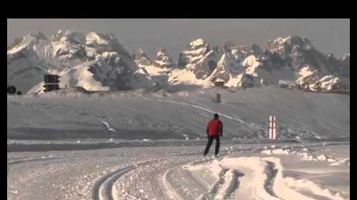 Girovagando sulla neve del monte Bondone