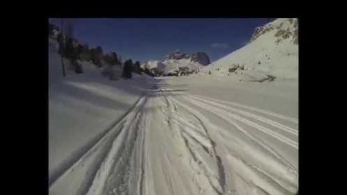 Forcella Europa e Forcella pordoi 2014   SD Video Sharing