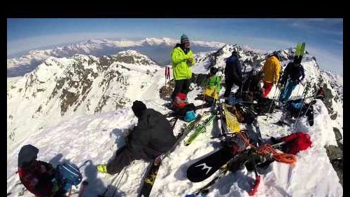 Fwt14 xtreme verbier gopro preview - bec des rosses
