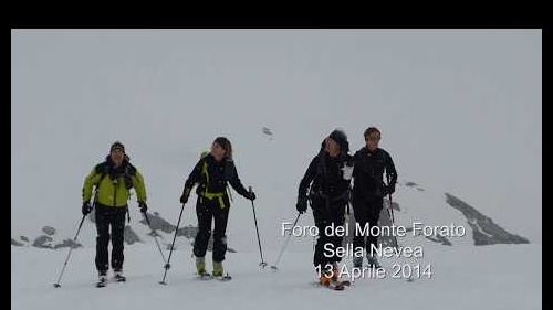 Foro al Monte Forato - Freeride a Sella Nevea 13 Aprile 2014