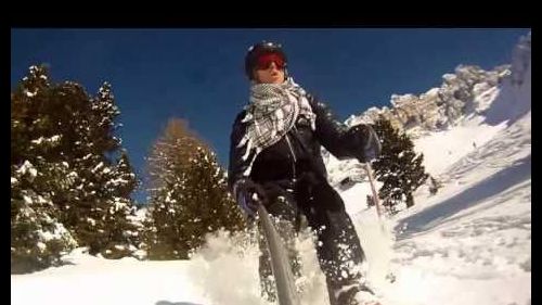 Ski Freeride (neve fresca) a Pampeago Obereggen (Trentino)